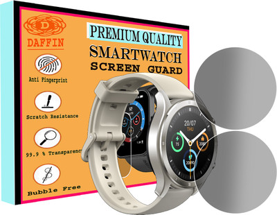 daffin Screen Guard for Realme TechLife Watch R100(Pack of 2)