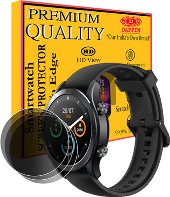 daffin Screen Guard for Realme TechLife Watch R100(Pack of 3)