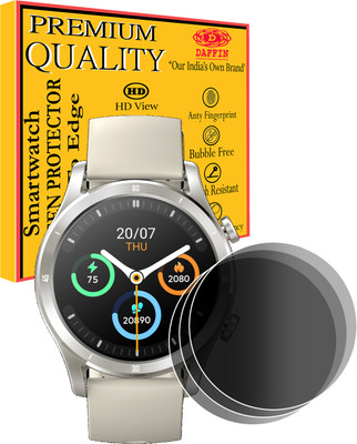 daffin Screen Guard for Realme TechLife Watch R100(Pack of 3)