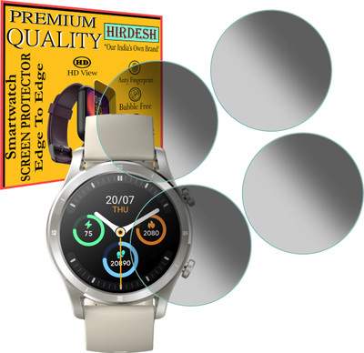 hirdesh Screen Guard for Realme TechLife Watch R100(Pack of 4)