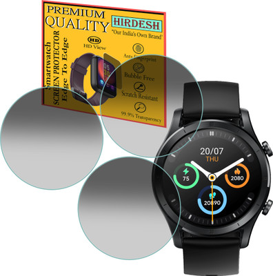 hirdesh Screen Guard for Realme TechLife Watch R100(Pack of 3)