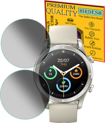 hirdesh Screen Guard for Realme TechLife Watch R100(Pack of 2)