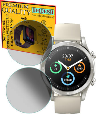 hirdesh Screen Guard for Realme TechLife Watch R100(Pack of 2)