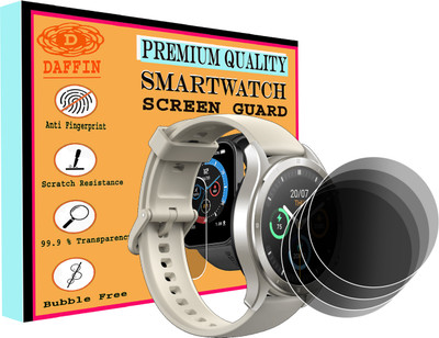 daffin Screen Guard for Realme TechLife Watch R100(Pack of 4)