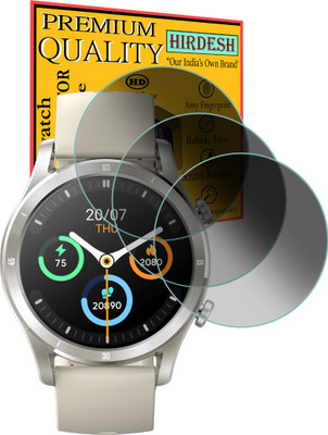hirdesh Screen Guard for Realme TechLife Watch R100(Pack of 3)