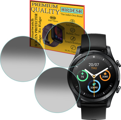 hirdesh Screen Guard for Realme TechLife Watch R100(Pack of 3)
