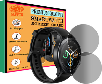 daffin Screen Guard for Realme TechLife Watch R100(Pack of 2)