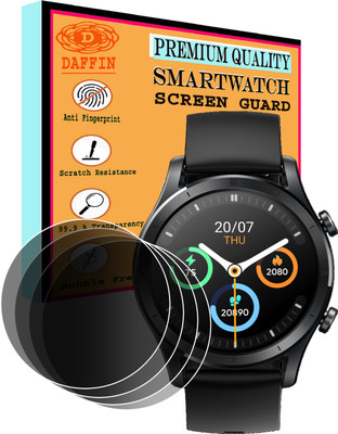 daffin Screen Guard for Realme TechLife Watch R100(Pack of 4)