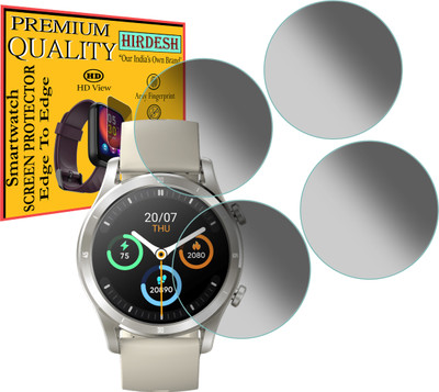 hirdesh Screen Guard for Realme TechLife Watch R100(Pack of 4)