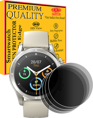 daffin Screen Guard for Realme TechLife Watch R100.(Pack of 4)