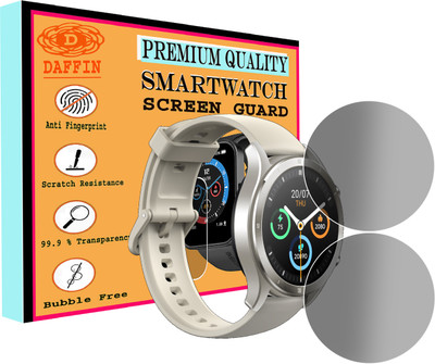 daffin Screen Guard for Realme TechLife Watch R100(Pack of 2)