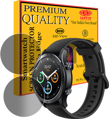 daffin Screen Guard for Realme TechLife Watch R100(Pack of 2)