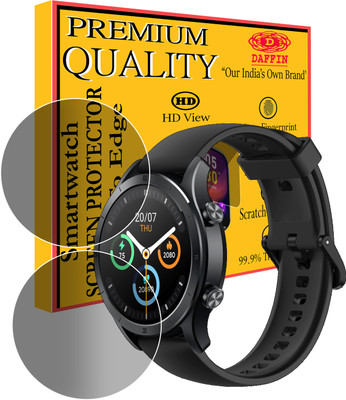 daffin Screen Guard for Realme TechLife Watch R100(Pack of 2)