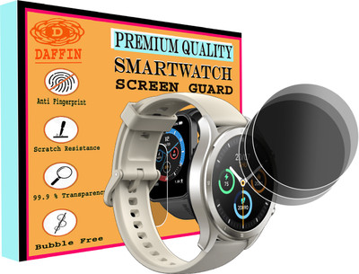 daffin Screen Guard for Realme TechLife Watch R100(Pack of 3)