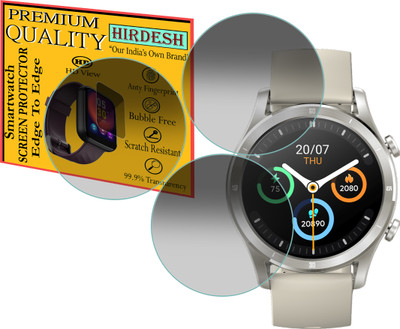 hirdesh Screen Guard for Realme TechLife Watch R100(Pack of 3)