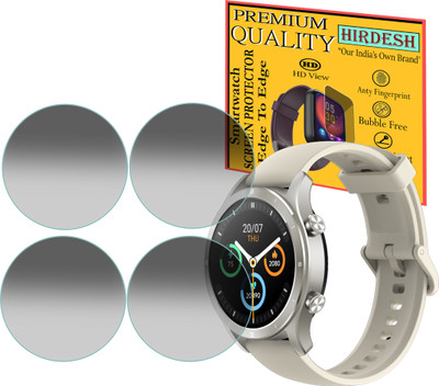 hirdesh Screen Guard for Realme TechLife Watch R100(Pack of 4)