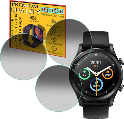 hirdesh Screen Guard for Realme TechLife Watch R100(Pack of 3)