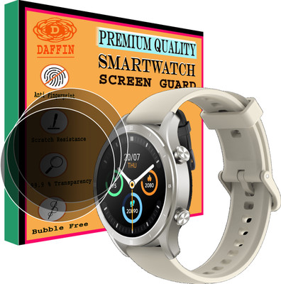 daffin Screen Guard for Realme TechLife Watch R100(Pack of 3)