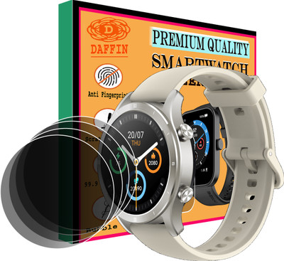 daffin Screen Guard for Realme TechLife Watch R100(Pack of 4)