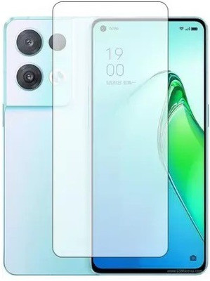 AKSHUD Tempered Glass Guard for Oppo Reno 8 5G, OPPO Reno8 5G, Reno 8 5G(Pack of 1)