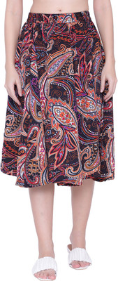 MAIYYA COLLECTION Printed Women A-line Multicolor Skirt