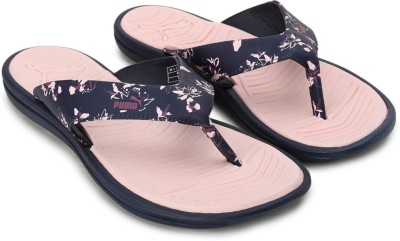 PUMA Women Suzzana Slip Flip Flops(Pink , 4)