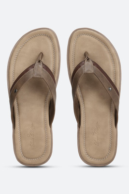 LOUIS PHILIPPE Men Flip Flops(Brown , 7)