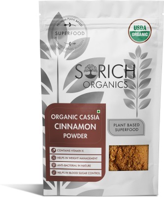 Sorich Organics Cassia Cinnamon Powder|Dalchini Powder for Weight Loss(200 g)