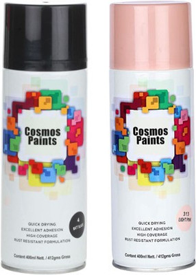 Cosmos Multicolor Spray Paint 800 ml(Pack of 2)