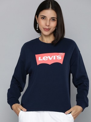 LEVI'S Full Sleeve Graphic Print Women Sweatshirt