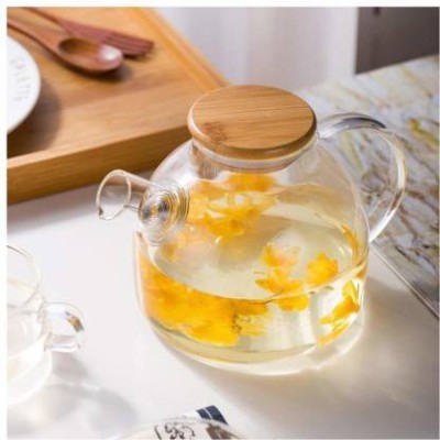 KAPADIYA ENTERPRISE 1 L Glass Kettle Jug