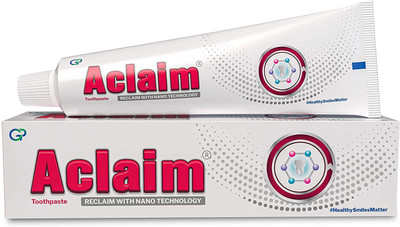 Aclaim Toothpaste for Remineralization | Restores Teeth Enamel | Vegan | Pack of 1 Toothpaste(70 g)