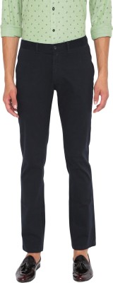 BASICS Tapered Men Dark Blue Trousers