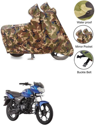 Znee Smart Waterproof Two Wheeler Cover for Bajaj(Discover 110, Multicolor)