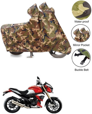 Znee Smart Waterproof Two Wheeler Cover for Mahindra(MOJO XT 300, Multicolor)