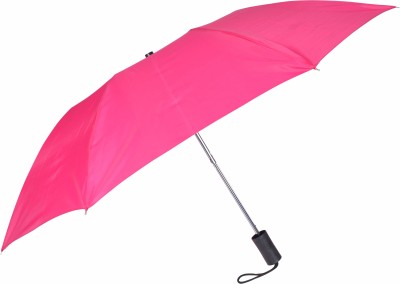 Flipkart SmartBuy 2 fold Auto Open Polyester Umbrella(Pink)