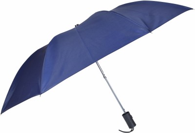 Flipkart SmartBuy 2 fold Auto Open Polyester Umbrella(Blue)