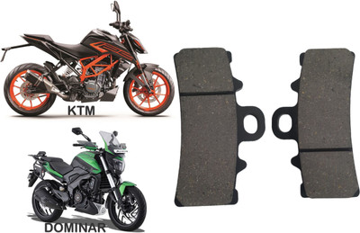 AUTOPLEX Front Brake Pad/Disc Pad Compatible For KTM/Duke/BAJAJ Dominar 400 (Front) Vehicle Disc Pad(Pack of 2)