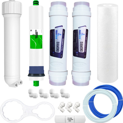 Morwater Complete Ro Service Kit & Filter kit set for Water Purifier Works up to 3000 TDS Media Filter Cartridge(5, Pack of 1)