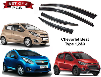 Auto E-Shopping For Front, Rear Wind Deflector(Tinted Chevrolet Beat)