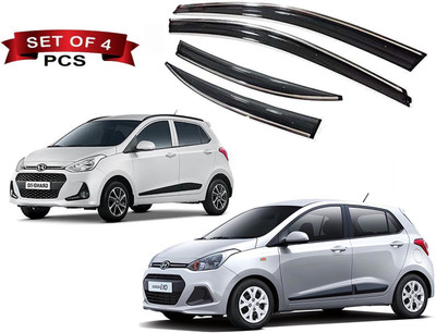 Auto E-Shopping For Convertibles Front, Rear Wind Deflector(Tinted Hyundai Grand i10)