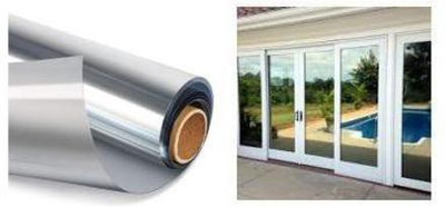 Wallmate Automotive, Commercial, Residential Window Film(Silver)