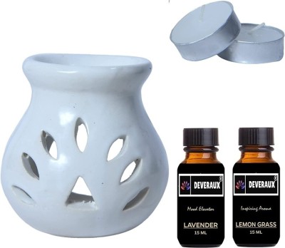 DEVERAUX Lavender, Lemon grass Diffuser Set(5 x 6 ml)