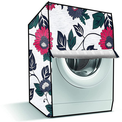 Delideal Front Loading Washing Machine  Cover(Width: 69 cm, Yellow, Brown)