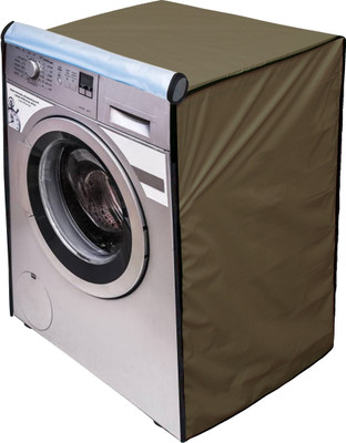 Star Weaves Front Loading Washing Machine  Cover(Width: 59 cm, Beige)