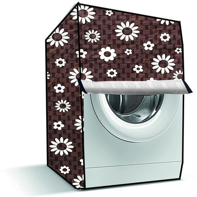 Delideal Front Loading Washing Machine  Cover(Width: 82 cm, Gray, White)