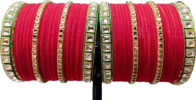 MAMTA'S CREATION Metal, Alloy Cubic Zirconia Bangle Set(Pack of 44)