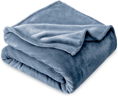 VAS COLLECTIONS Solid Double AC Blanket for  Heavy Winter(Polyester, Aqua)