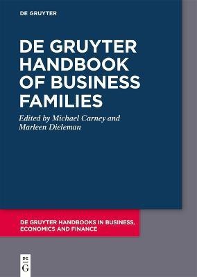 De Gruyter Handbook of Business Families(English, Hardcover, unknown)