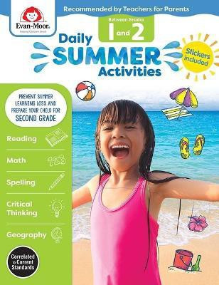 Daily Summer Activities: Between 1st Grade and 2nd Grade, Grade 1 - 2 Workbook(English, Paperback, Evan-Moor Educational Publishers)